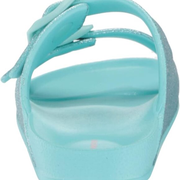 Skechers size 2 girls Foamies Cali Blast - Summer Sparkles Slide Sandal - Picture 5 of 7